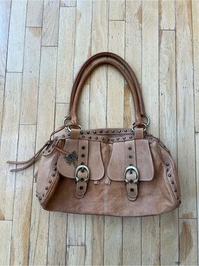 🤎 Vintage Anna Sui Studded Leather Purse 🤎